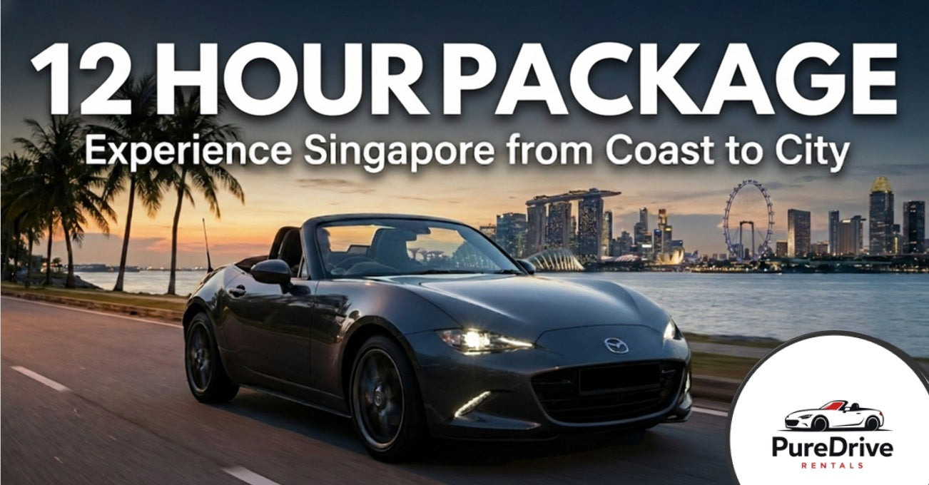 12-hour Rental for Mazda MX5 2.0A